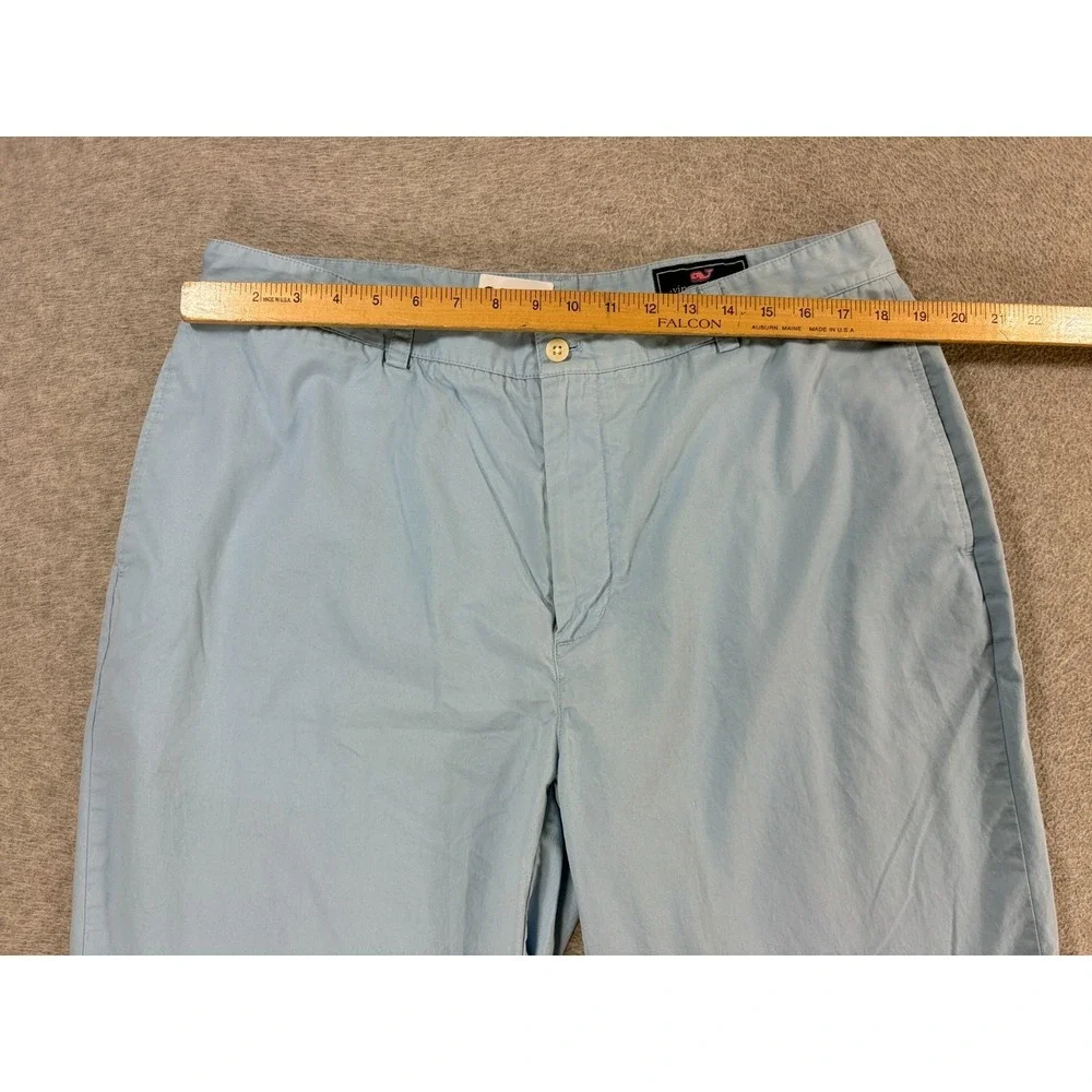 Vineyard Vines Cotton Twill CLUB Shorts (Men's Size 38) Blue - 